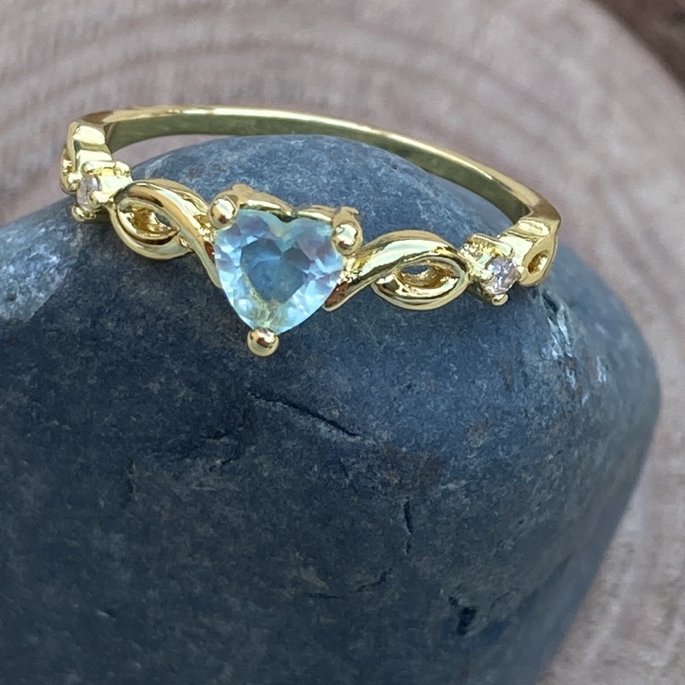 Sea  love blue mermaid  💙ring size 8